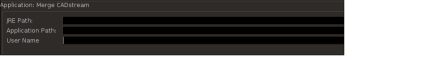 Merge CADstream Preferences
