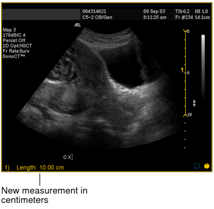 New measurement