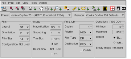 Print protocol settings