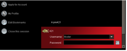 InteleViewer login window