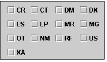Modality filters
