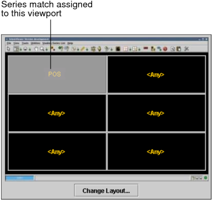 Series match for the specific viewport