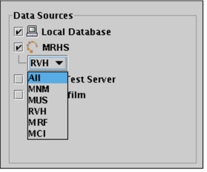 Data sources