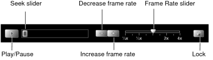 Cine Real-Time Player Control bar