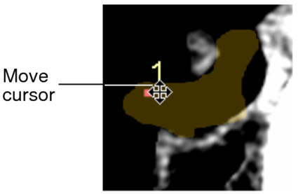 Move cursor