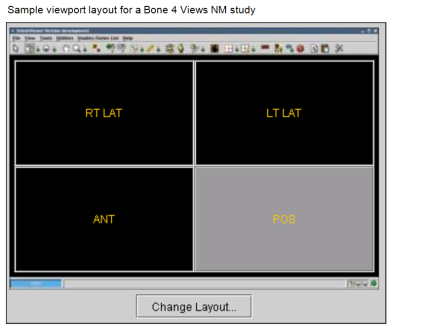 Sample viewport layout