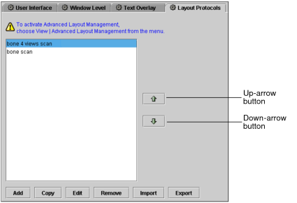 Layout protocol positioning