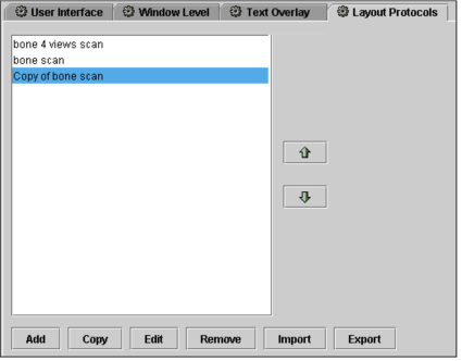 Copied layout protocol