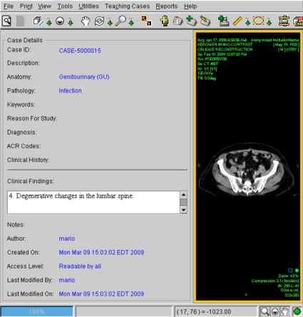 Teaching Case Viewer