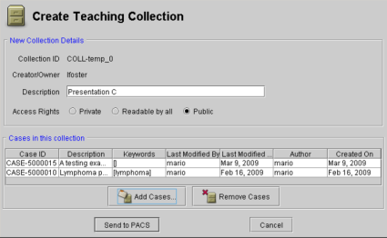 Create Teaching Collection