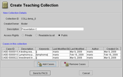 Create Teaching Collection